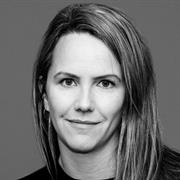 woman looking at the camera